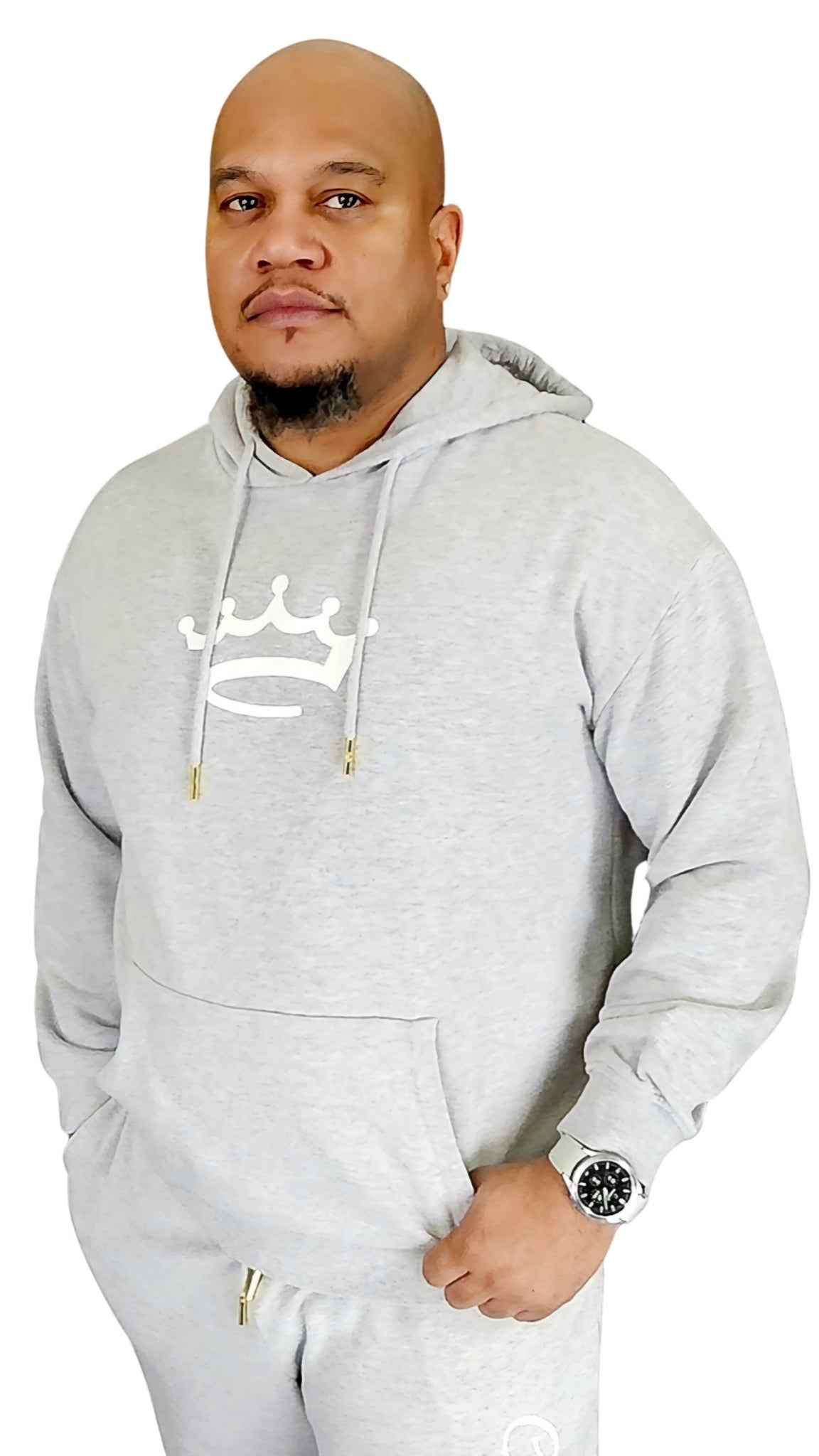 Men's Grey / White