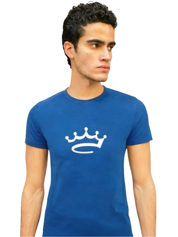 Men's Blue / White