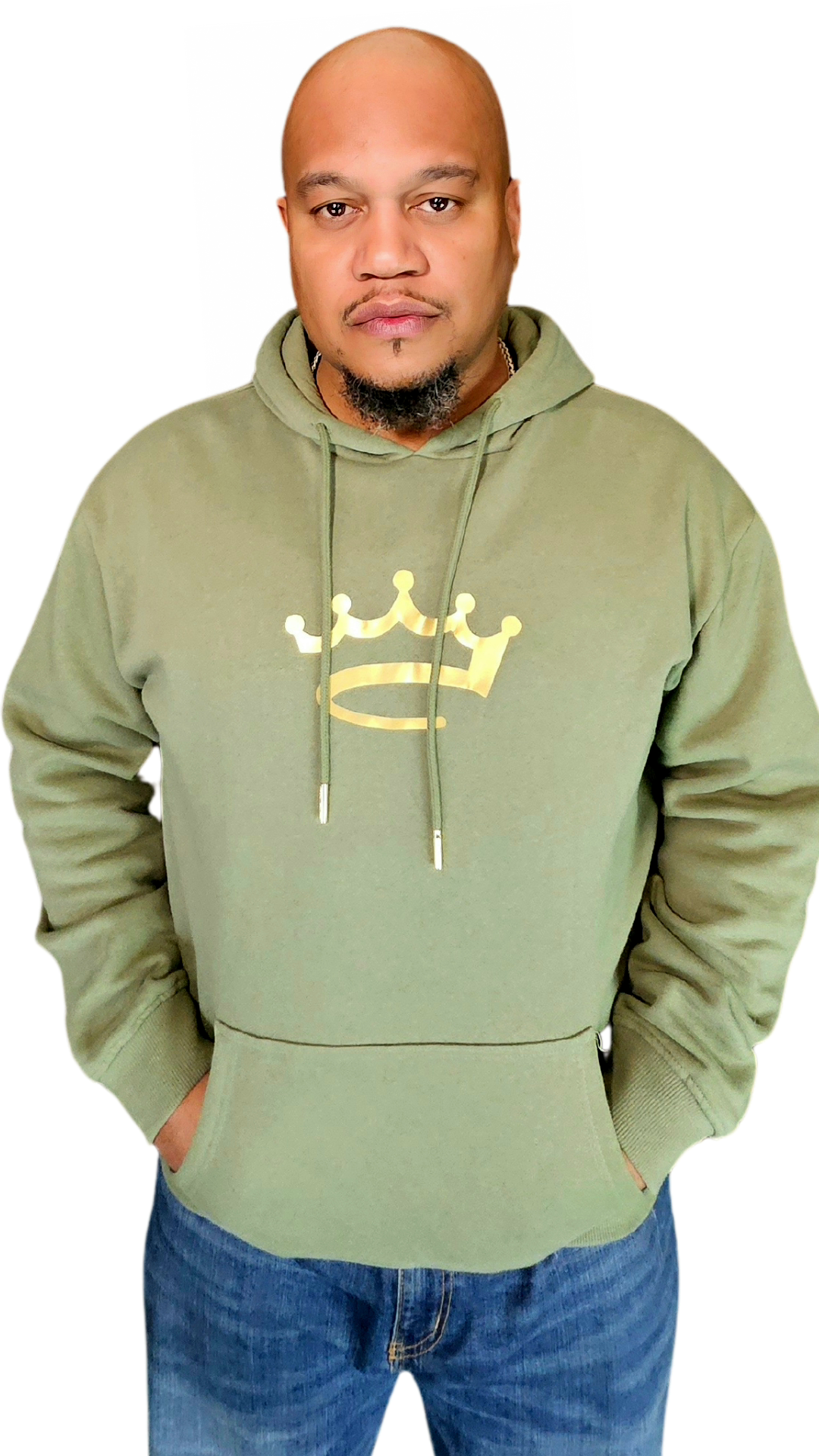 Men's Green / Gold - Crowned Brand ™