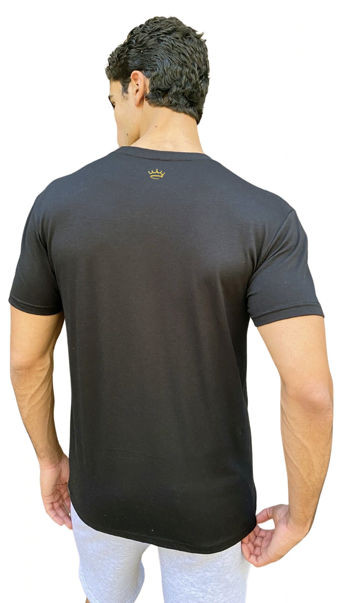 Men's Black / Gold -shirt - Crowned Brand ™