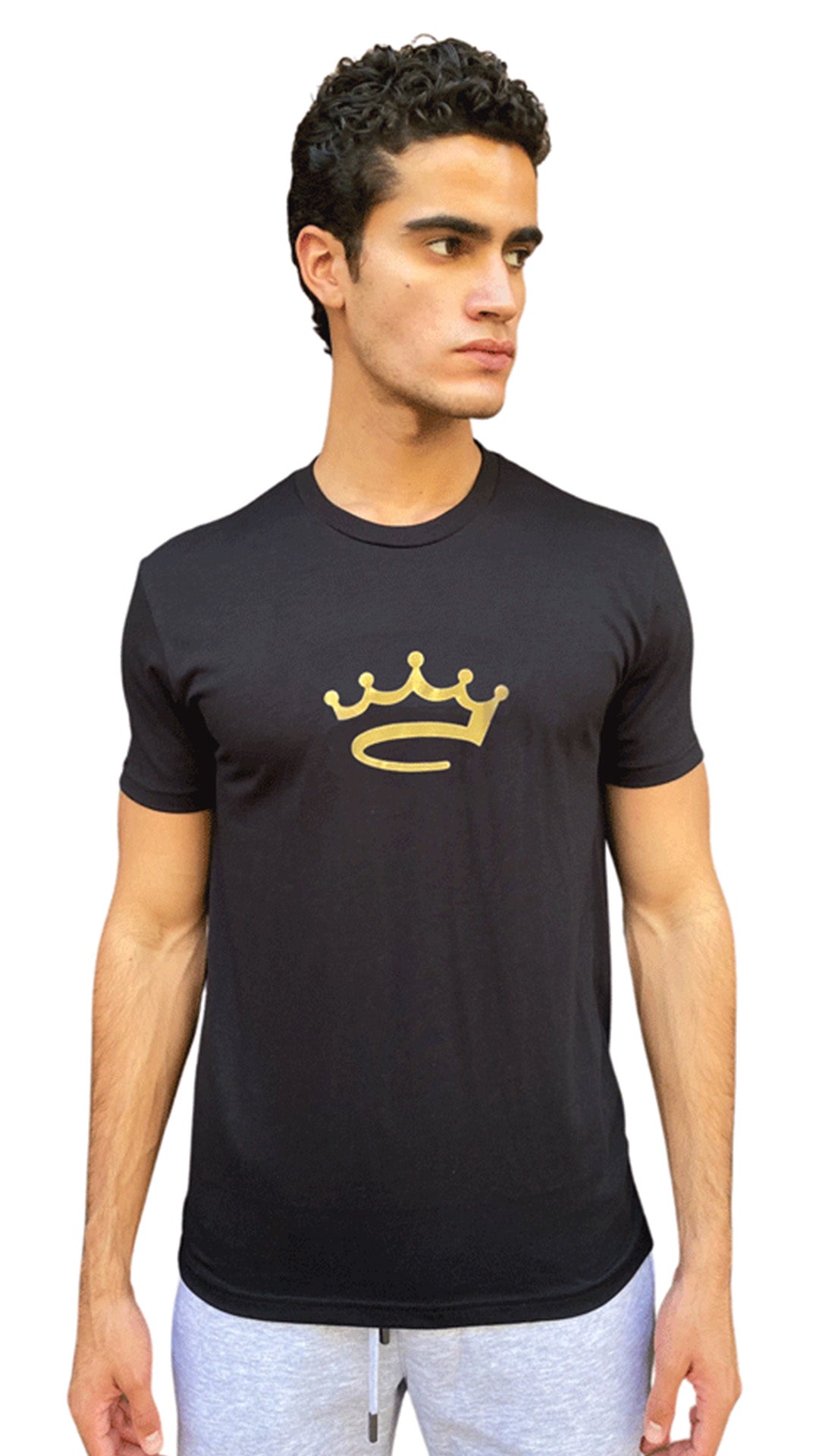 Men's Black / Gold - shirt - Crowned Brand ™