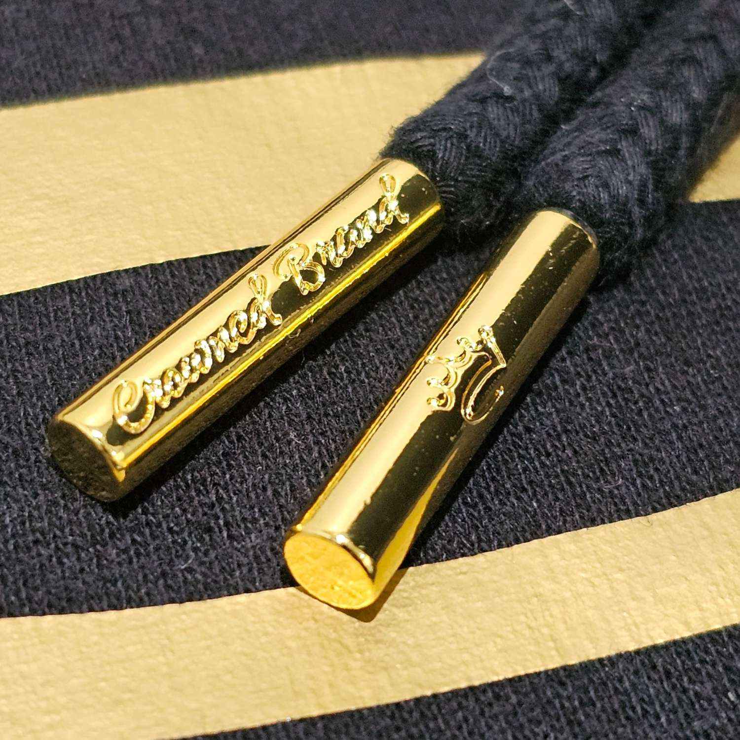 Gold Tips for Laces
