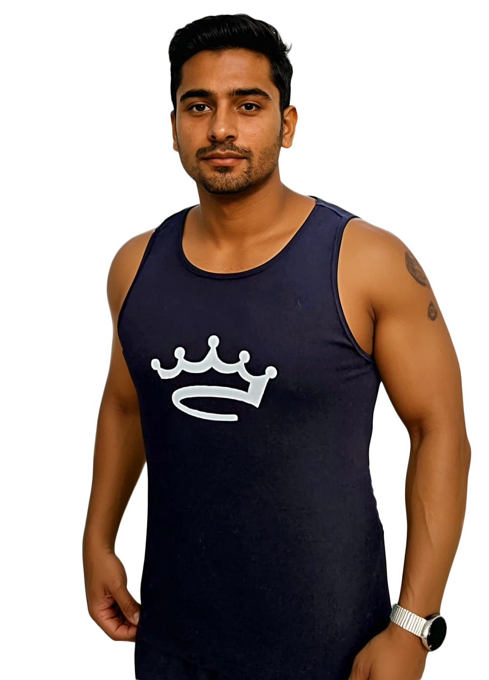 Men's Tank Black / Grey