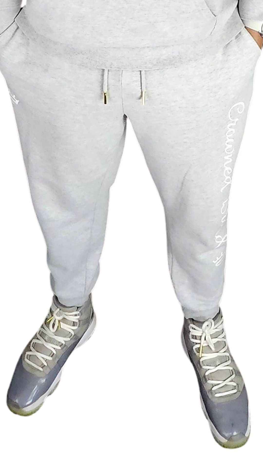 Men's Grey / White