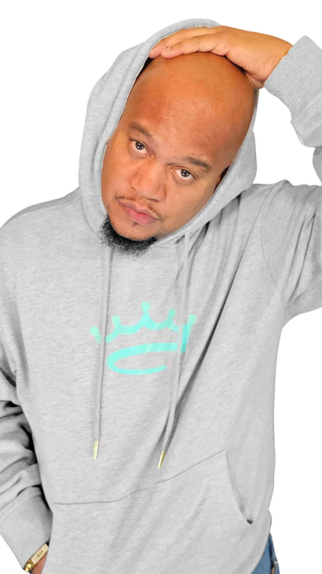 Men's Grey / Tiffany Blue