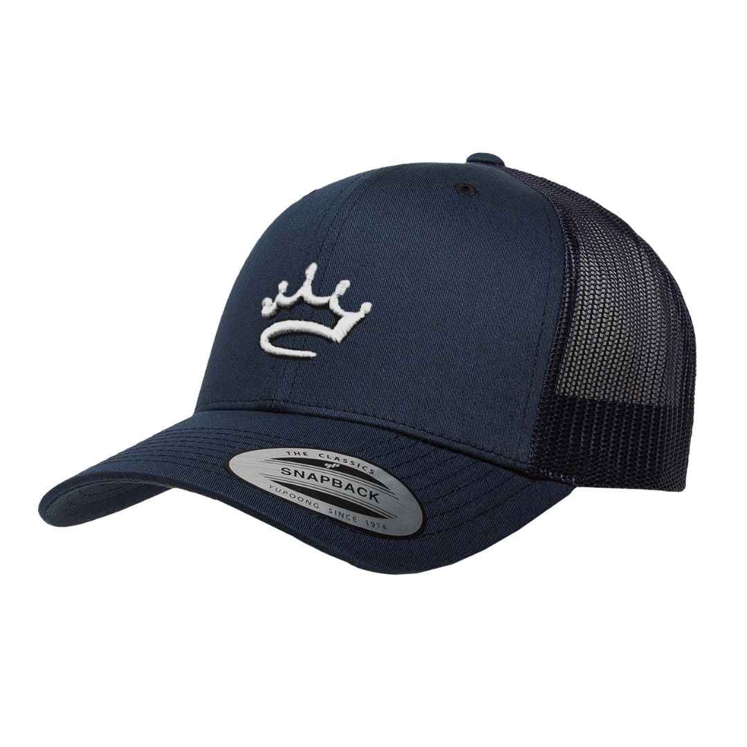 Navy / White