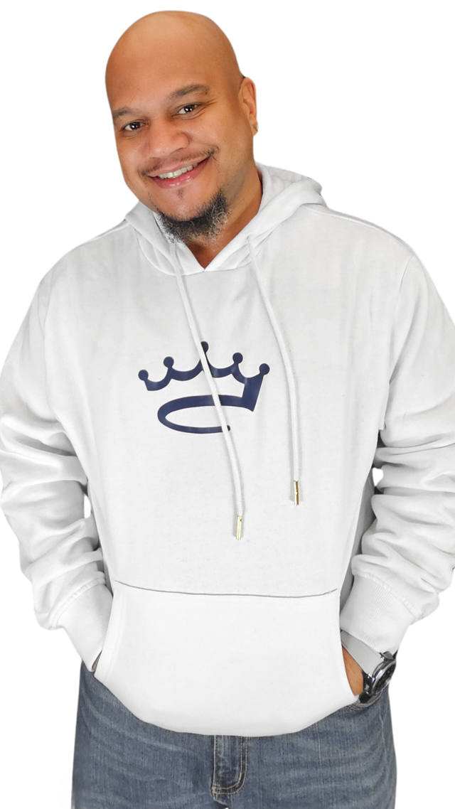 Men's White / Navy