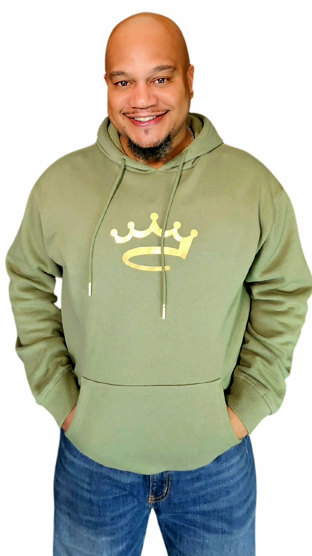 Men's Green / Gold - Crowned Brand ™