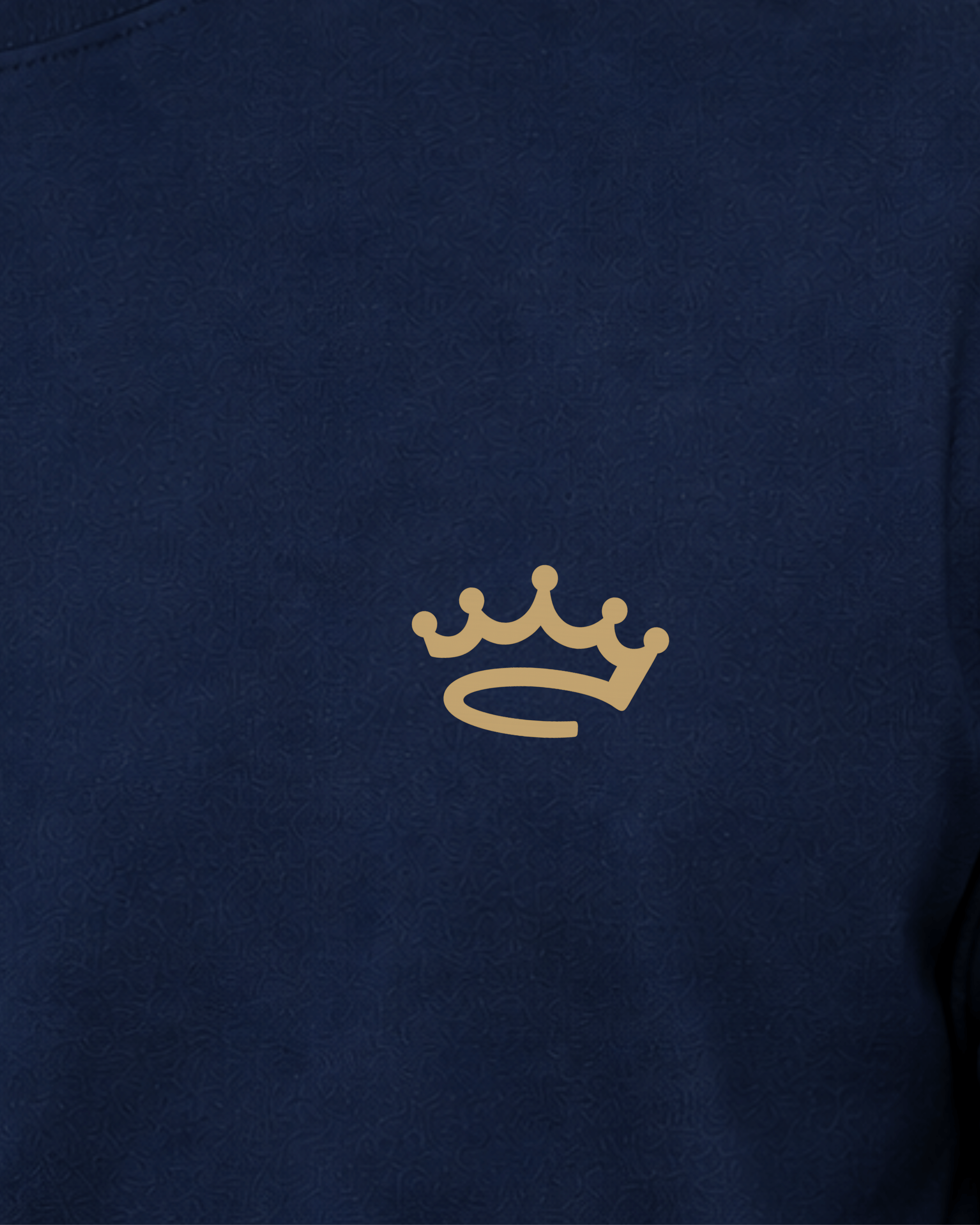 Standard Tee – Yacht Blue / Champagne Sand Logo