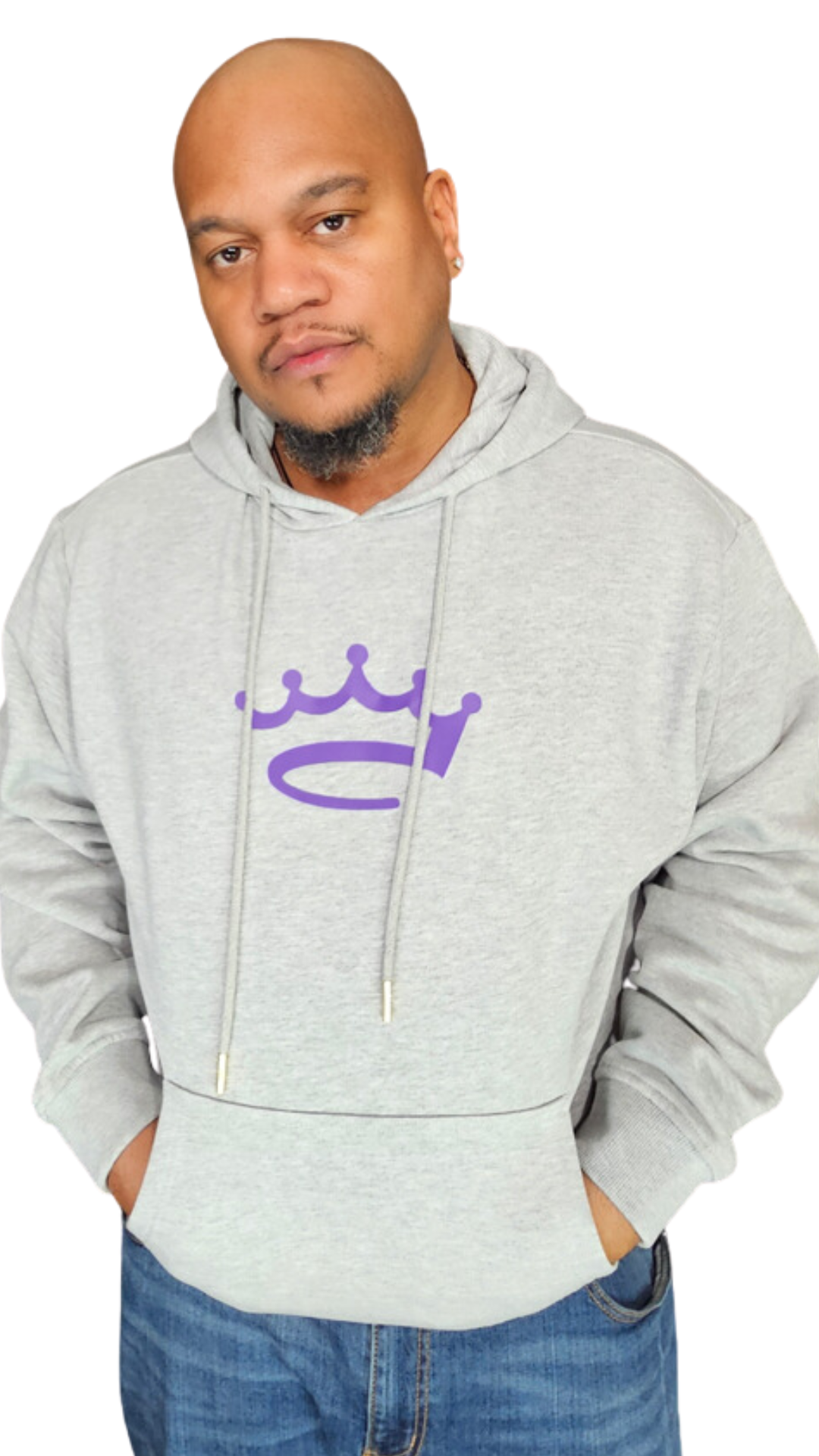 Men's Grey / Purple - Crowned Brand ™