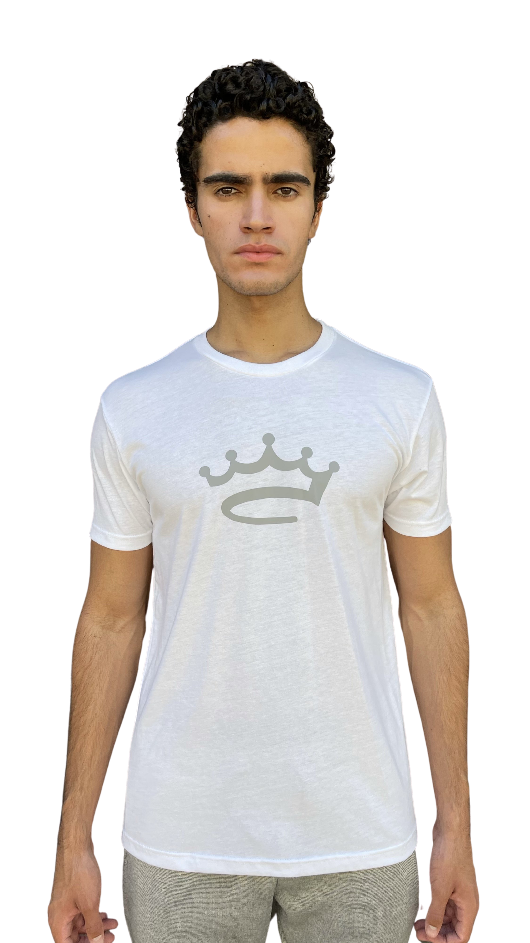 Men's White / Grey - Crowned Brand ™