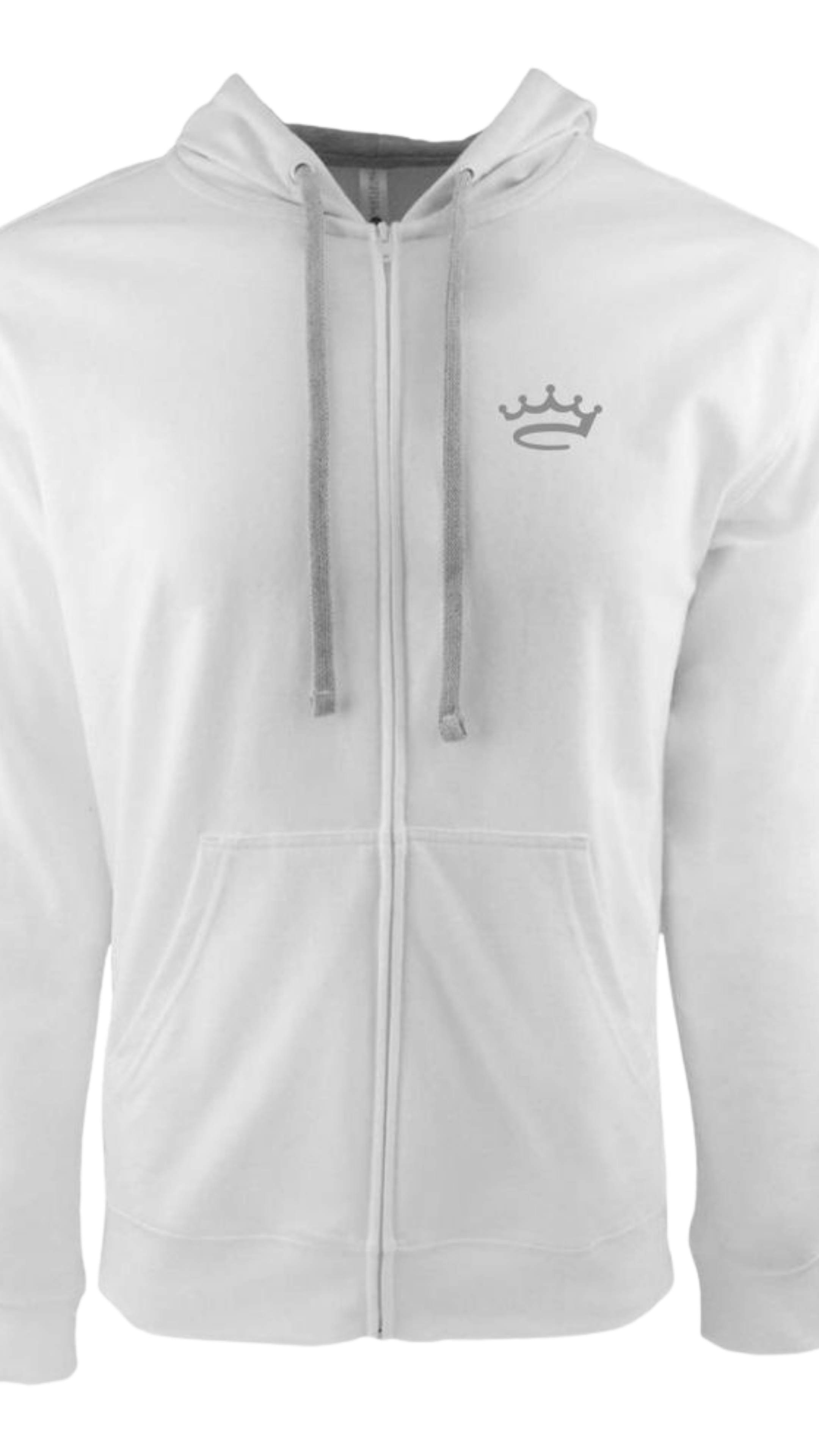 White / Grey - Crowned Brand ™