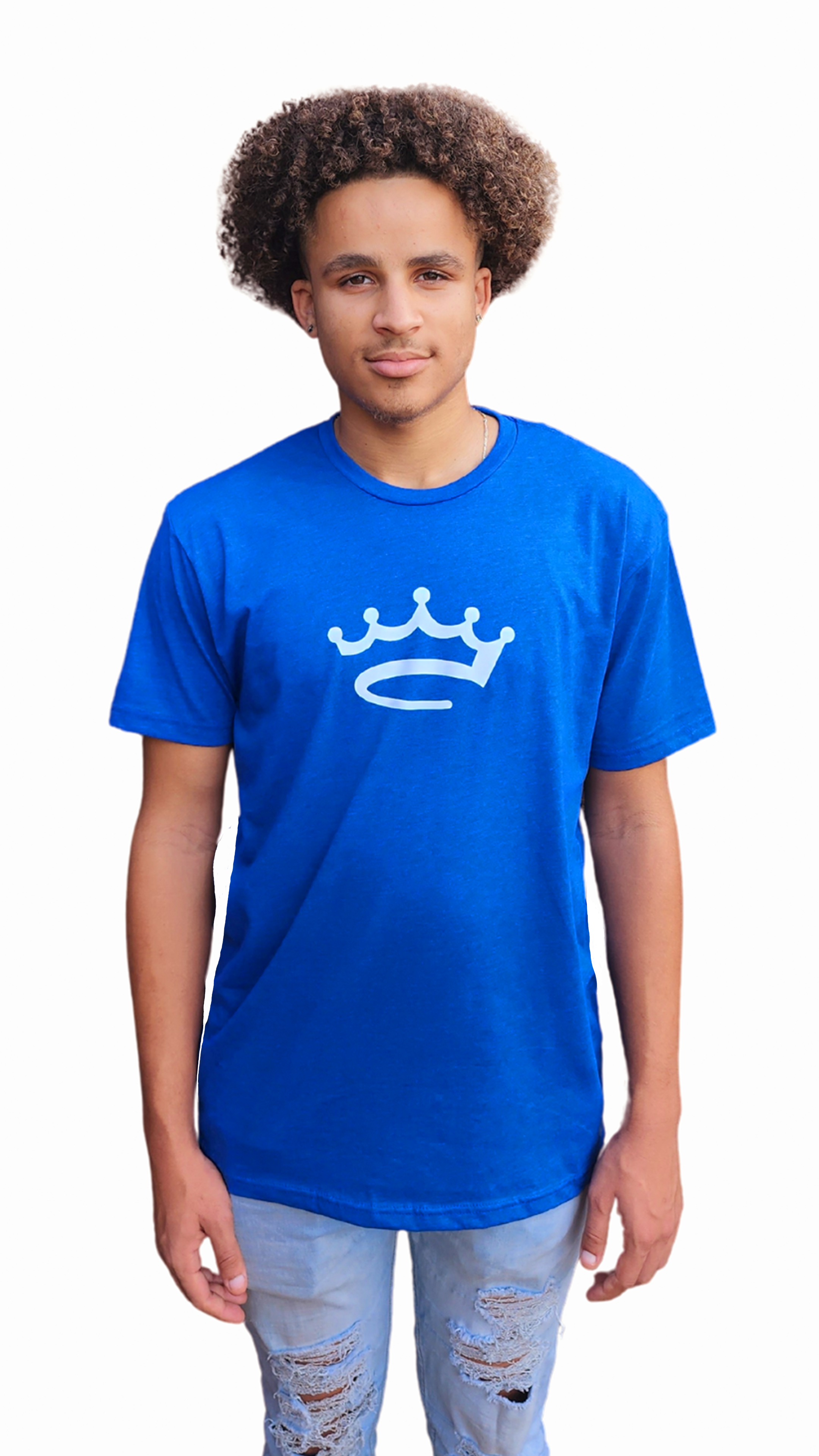 Men's Blue / White - Crowned Brand ™