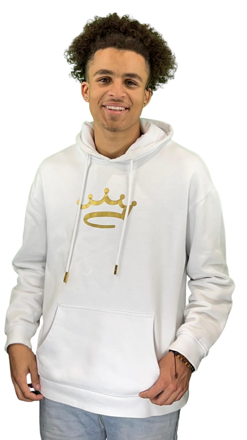 Men's White / Gold - Crowned Brand ™