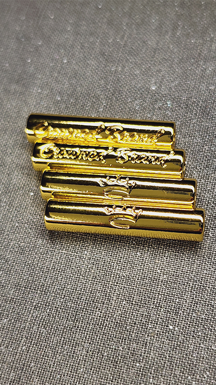 Gold Tips for Laces - Crowned Brand ™